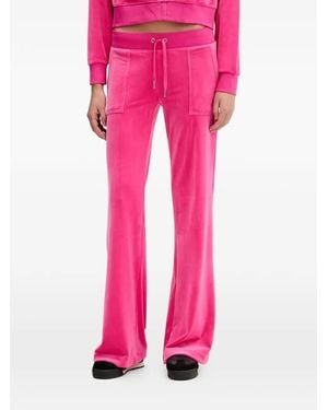 Juicy Couture Front-Pocket Track Trousers - Pink