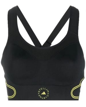 adidas By Stella McCartney Truepace Running Sports Bra - Black