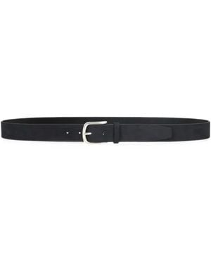 Orciani Nabucco Leather Belt - White