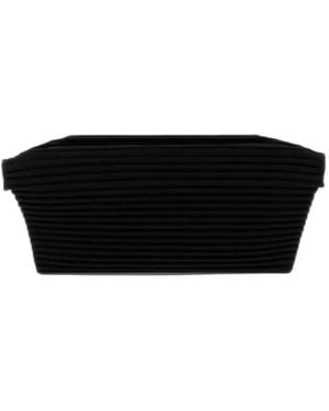 Homme Plissé Issey Miyake Pleated Belt Bag - Black