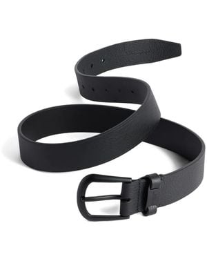 Balenciaga Leather Belt - Black