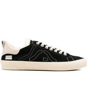 Springa Zapatillas Wavy con aplique del logo - Negro
