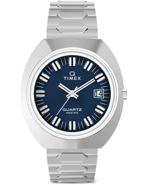 Timex Q 1972 Time Machine Reissue 39Mm - Blue