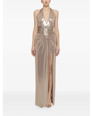 Nissa Backless Maxi Dress - Natural