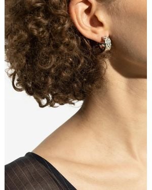 Tory Burch Oorbellen Met Logo - Naturel