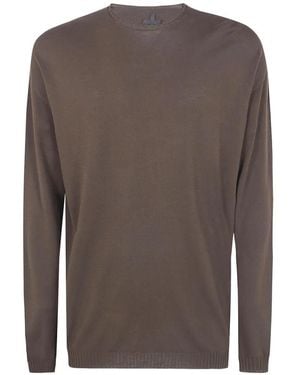 MD75 Crew-Neck Long-Sleeve Sweater - Brown