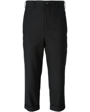 Comme des Garçons Wide-Leg Pants - Black