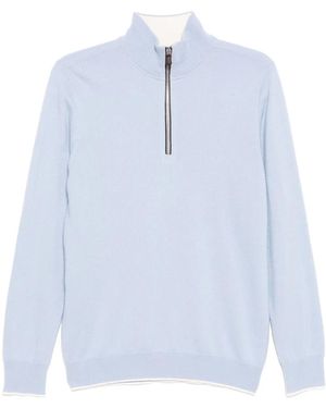 N.Peal Cashmere Carnaby Sweater - Blue