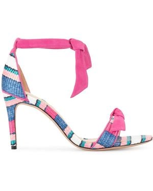Alexandre Birman Striped Sole Sandals - Pink