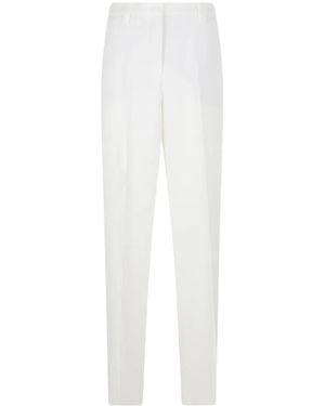 Incotex Straight-Leg Tailored Pants - White