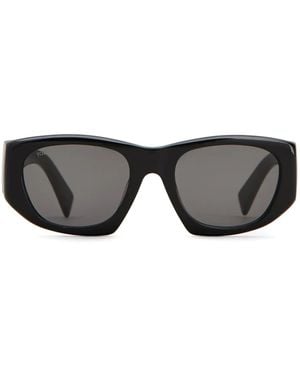 Tod's Logo-Plaque Sunglasses - Black