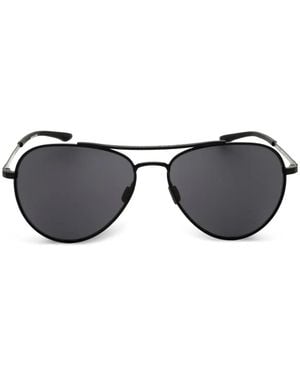 Under Armour Lunettes De Soleil À Monture Pilote - Black