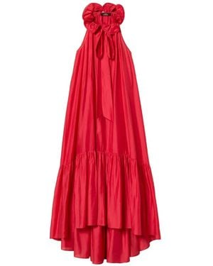 Twinset Midi Ruffled Dress - Red