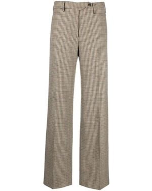 N°21 Pantalones A Cuadros - Neutro