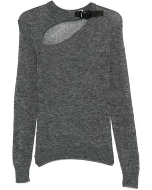 Coperni Pullover mit Cut-Outs - Grau