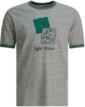 Kapital T-Shirt mit grafischem Print - Grau