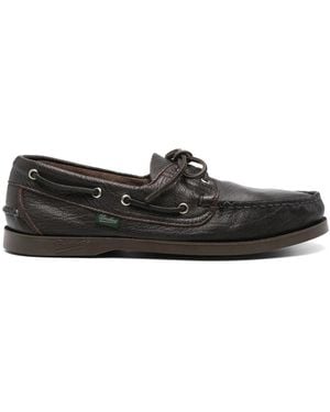 Paraboot Barth Leather Loafers - Black