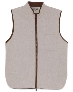 N.Peal Cashmere Shaftesbury Gilet - Gray