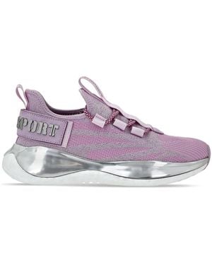 Philipp Plein The Iron Tiger Gen.X.02 Trainers - Purple