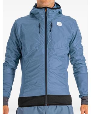 Sportful Hooded Sport Jacket - Blue