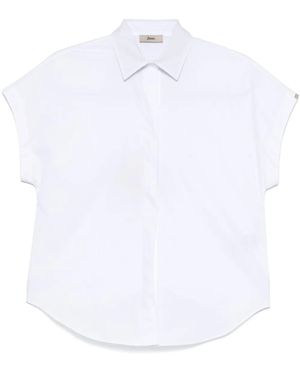 Herno Short-Sleeves Shirt - White