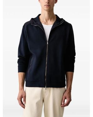 Paul & Shark Zip-Up Hoodie - Blue