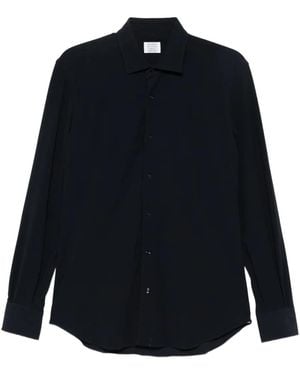 Mazzarelli Long-Sleeve Shirt - Blue