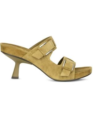Ash Jakarta Leather Sandals - Metallic