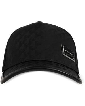 Emporio Armani Logo Baseball Cap By - Black