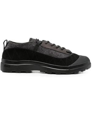 RANRA Vibram-Sole Panelled Trainers - Black