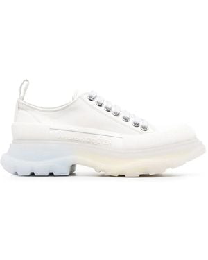 McQueen レースアップ シューズ - ホワイト