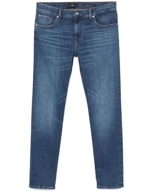 7 For All Mankind Jeans Slimmy - Blu