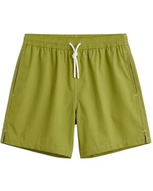 Fedeli Madeira Airstop Swim Shorts - Green