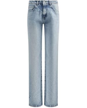 ICON DENIM Iris Straight-Leg Jeans - Blue