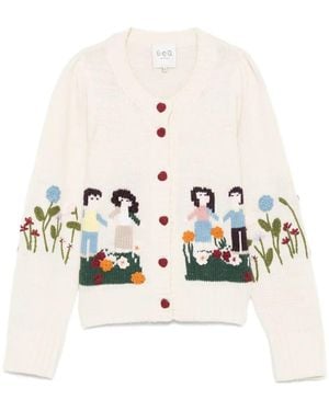 Sea Wendie Cardigan - White