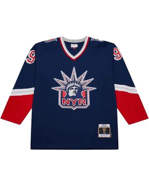 Mitchell & Ness New York Rangers 1996/97 Wayne Gretzky Alternate Jersey - Blue