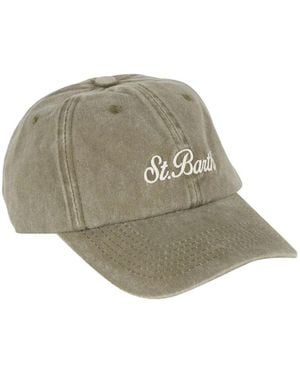 MC2 Saint Barth Davis Logo-Embroidered Baseball Cap - Green