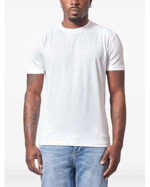 John Richmond Embossed-Logo T-Shirt - White