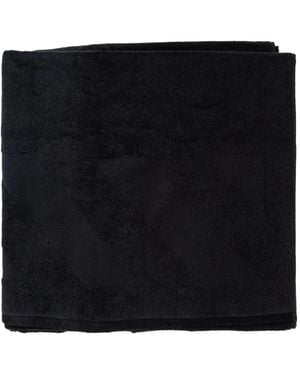 Off-White c/o Virgil Abloh Telo Da Mare A Righe - Nero