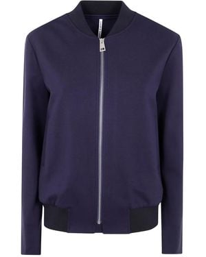 Liviana Conti Jersey Sweatshirt - Blue