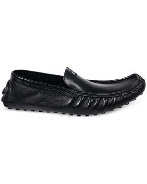 Balenciaga Portofino Calfskin Loafers - White