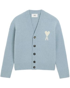 Ami Paris Cárdigan Ami de Coeur - Azul