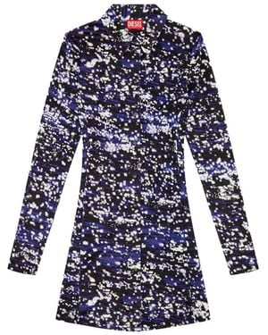 DIESEL D-lind Mini Dress - ブルー