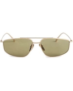 Prada スクエアフレーム サングラス - ナチュラル