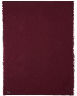 Faliero Sarti Adriel Frayed Scarf - Purple