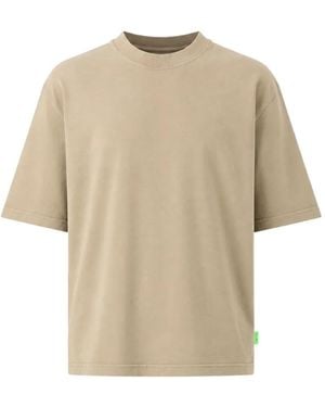 Haikure Phil Crew-Neck T-Shirt - Natural