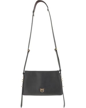Pinko ロゴ ショルダーバッグ - ブラック