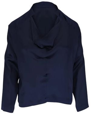 Zero + Maria Cornejo Evi Blouse - Blue
