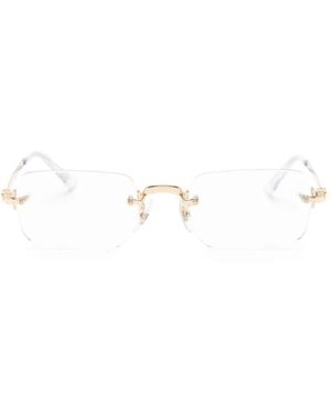 Ray-Ban Gafas Con Montura Rectangular De X A$Ap Rocky - Blanco