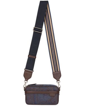 Etro Mini Paisley Cross Body Bag - White